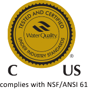 NSF/ANSI 61 Validated by WQA