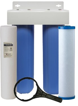 Remove Radon with a<br> WH2-HF Premium 5 Micron Whole House Carbon Filter Package