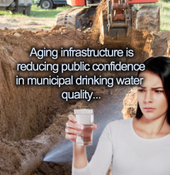 Aging infrastructure is reduce public confidence