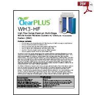 Download Owners Manual for WH3-HF GAC Carbon Filter