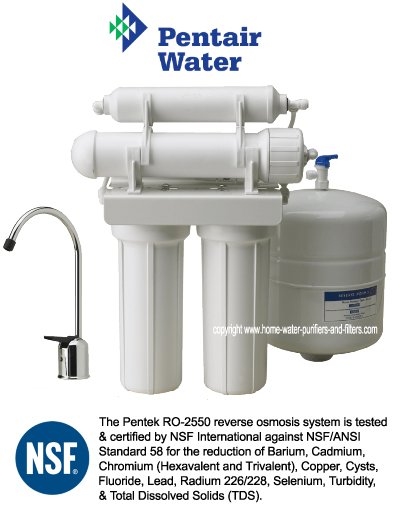 Pentek RO-2550 Reverse Osmosis System