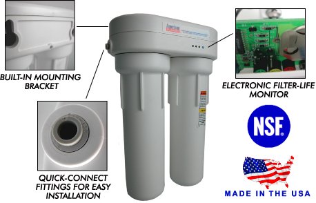American Plumber WLCS-1000 (US Filter US-1500) under sink water filter