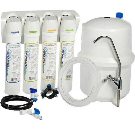 Vectapure V360 4 Stage RO Quick Change RO System<br>Model #: Vectapure V360
