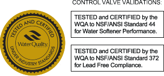 Softener Valve WQA Validation