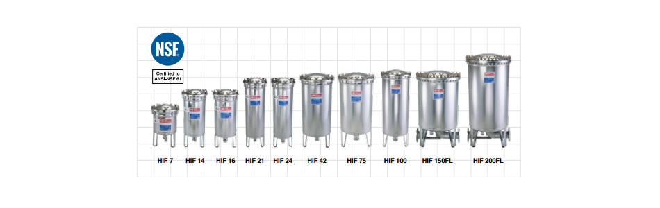 Harmsco HIF Filter Housings