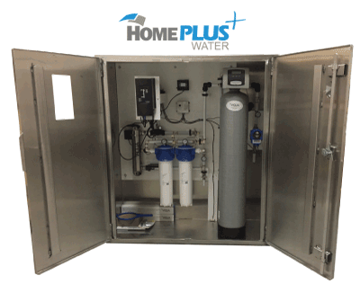 community water treatment point of entry system