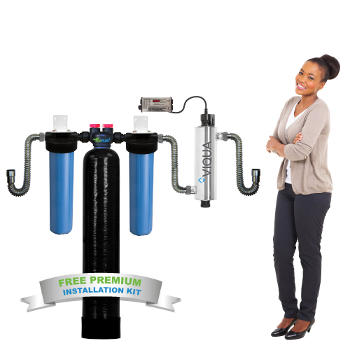 ecoPLUS™ EP-600-UV Premium <br>Whole House Water Filter