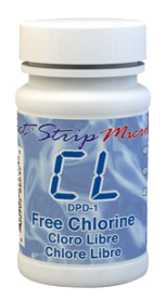 ITS Reagent Test Strips - Free Chlorine - 100 Tests - #486637
