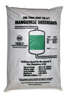  Manganese Greensand<br>0.5 Cubic Foot Bag