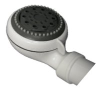close-up of Royale handheld adjustable shower head