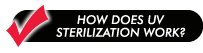 How does UV sterilization work?