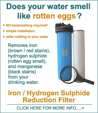 Whole-house iron reduction filter