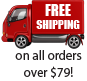 Free Shipping on orders over $79