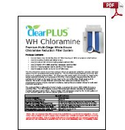 Download Owners Manual for WH-Chloramine Carbon Filter
