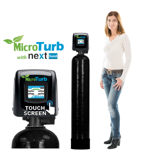 HomePlus MicroTurb™ Ultimate Series High-Efficiency <br>Turbidity Reduction Filters w/ NextSand and Touch Screen Controller