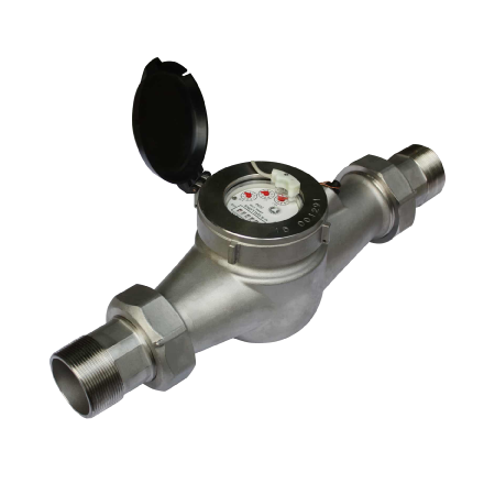 Carlon SSMRS20-2PPG Meter w/ Pulse Signal, Stainless Steel, 2" - 2 Pulses / Gal