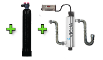 Add ecoTAC salt-free hard water conditioner and UV