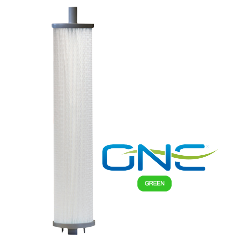 Water-Right CT-20NANO-AG-IO Cartridge <br>Pleated, Dual Gradient w/ NanoAl Media<br> Green Series